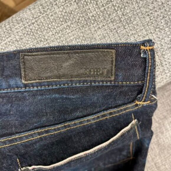 KURO Diamante Selvedge Japanese Denim Distressed Jeans Made in Japan W 30 NWOT F - Picture 14 of 14